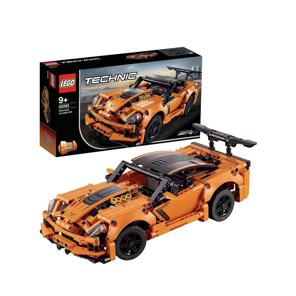 Lego 42093 - Technic: Chevrolet Corvette ZR1 Model Car Retired Set Brand-new
