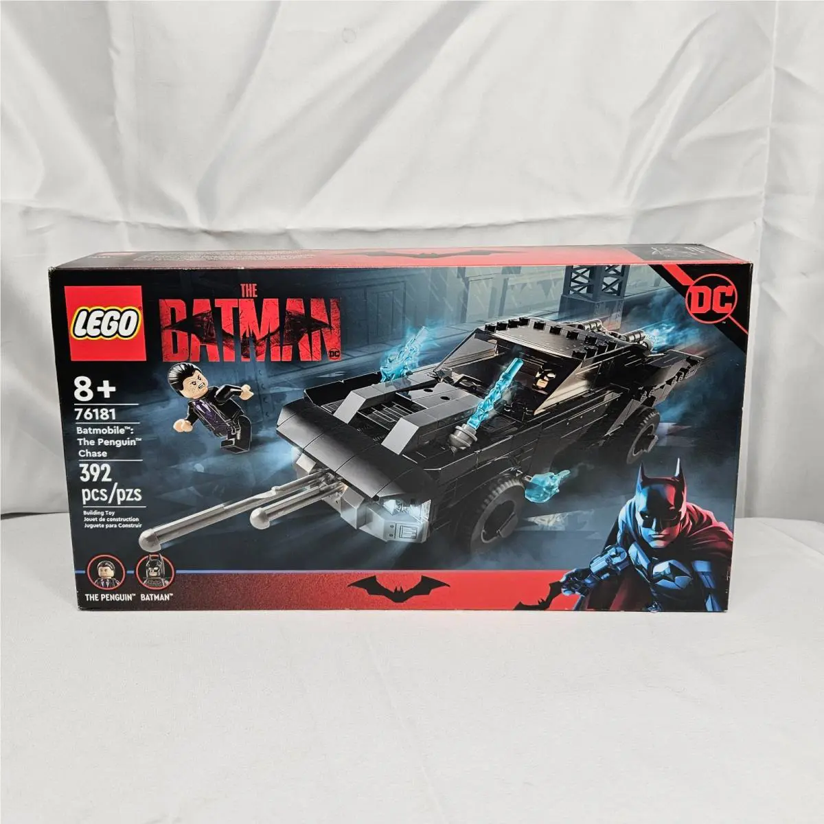 Lego DC The Batman Batmobile The Penguin Chase Set 76181 392 Pieces
