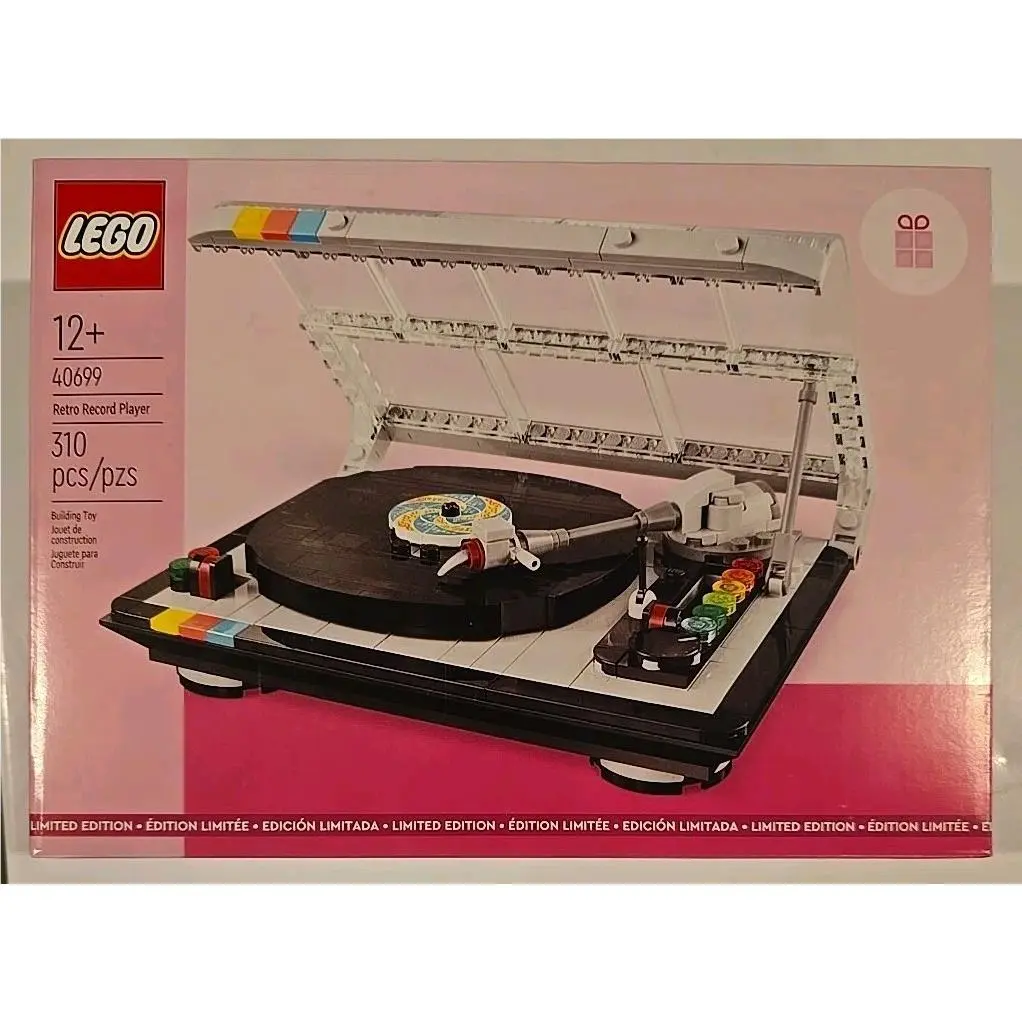 Lego 40699 Retro Record Player Promotional Gwp Gift with Purchase