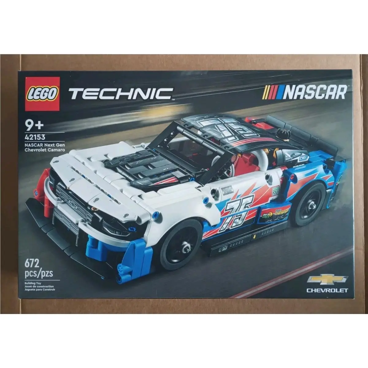 Lego Technic 42153 Nascar Nextgen Chevrolet Camaro Retired Set