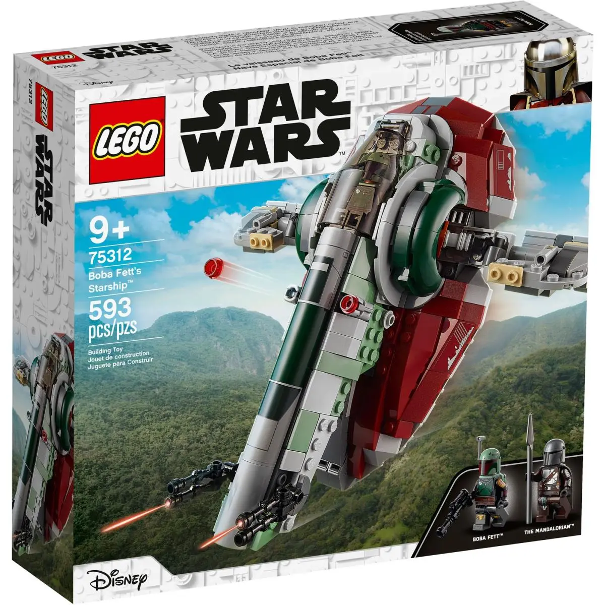 Lego Star Wars: Boba Fett`s Starship 75312