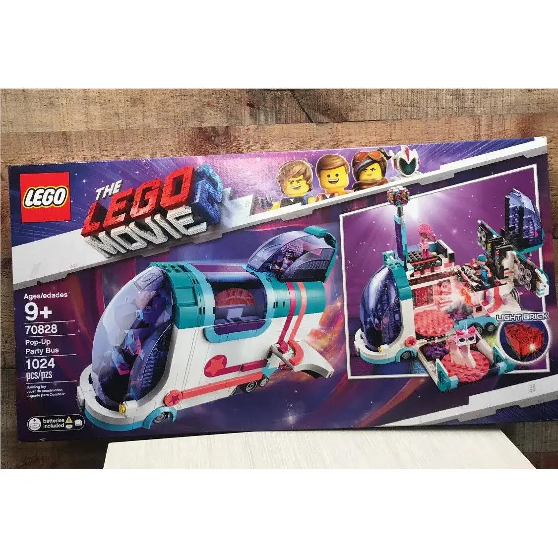 70828 The Lego Movie 2 Pop UP Party Bus - 1024 Pieces - 