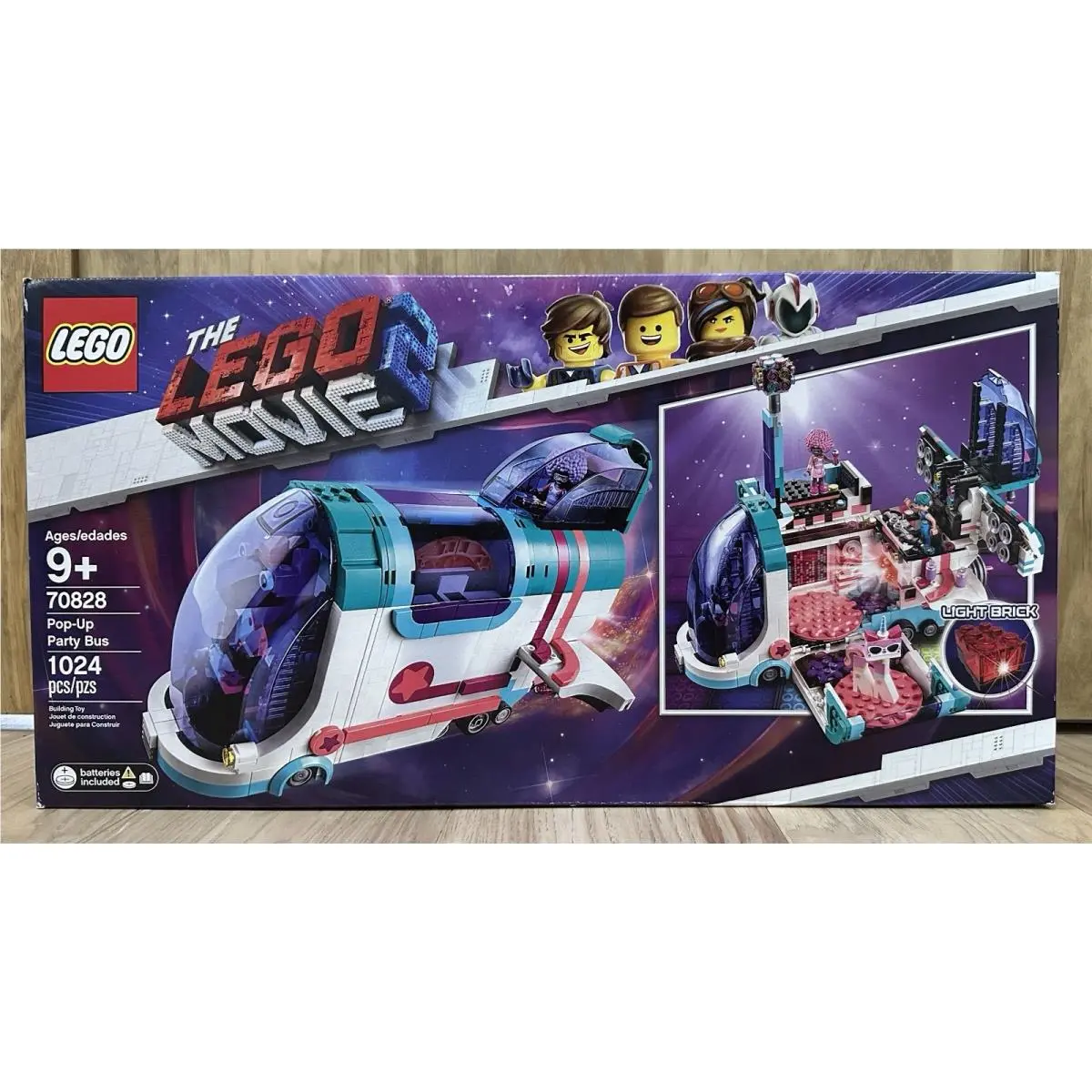 Lego The Lego Movie 2 Pop-up Party Bus 70828 Light Brick