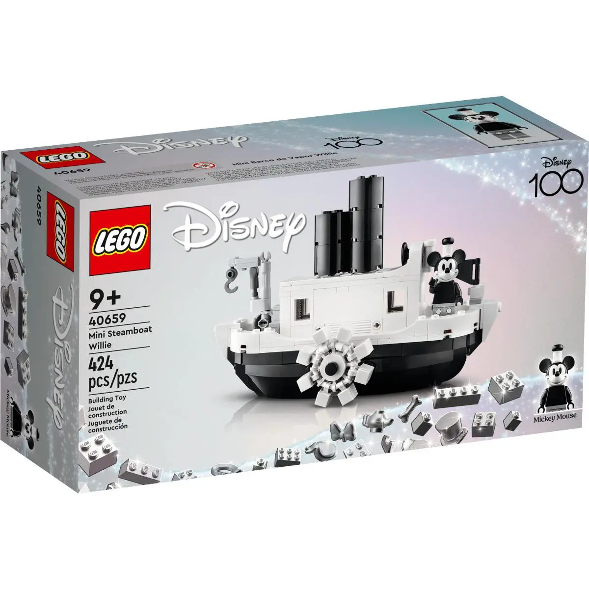 Lego Disney Mini Steamboat Willie 40659 Retired Limited Edition 2023