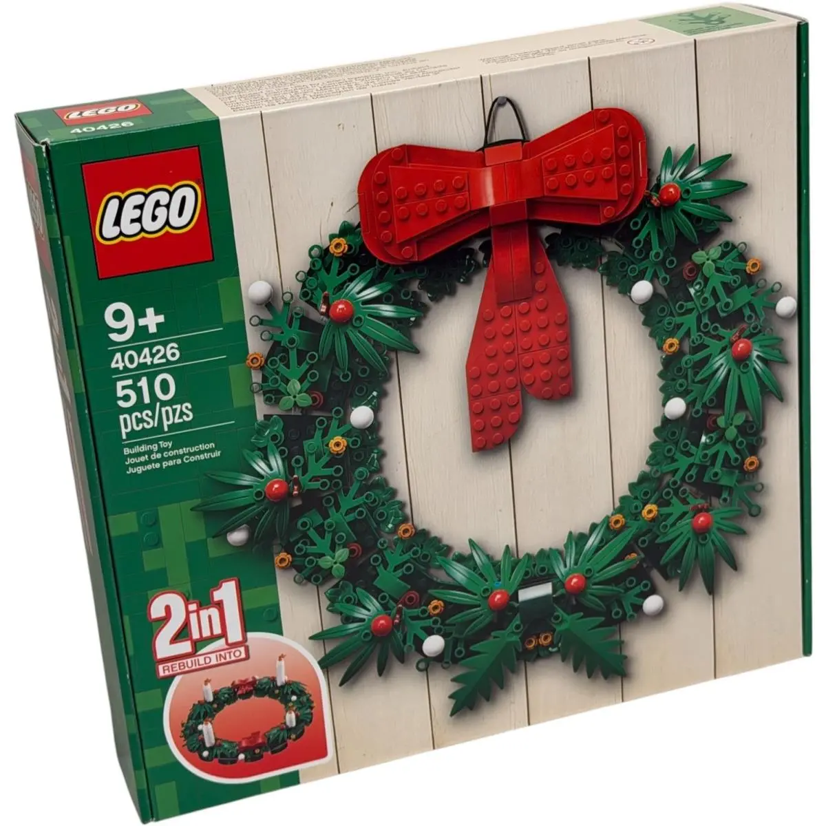 Lego Seasonal: Christmas Wreath 2-in-1 40426