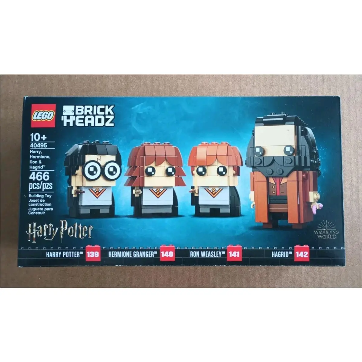 Lego Brickheadz 40495 Harry Potter Hermione Ron Hagrid Retired