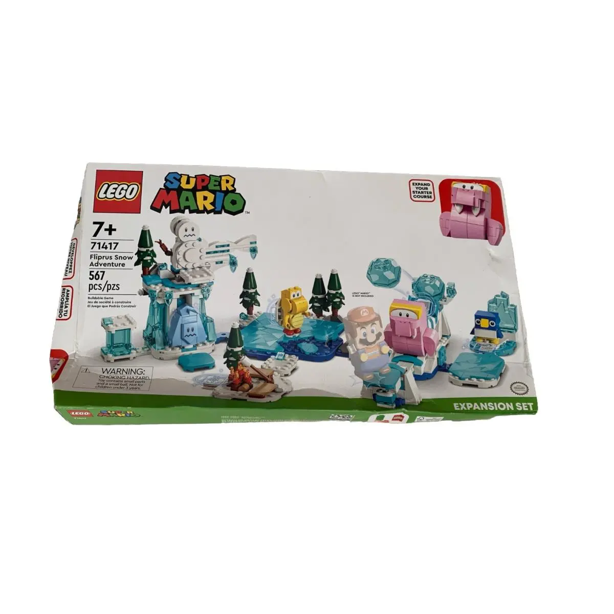 Lego Super Mario: Fliprus Snow Adventure Expansion Set Set 71417