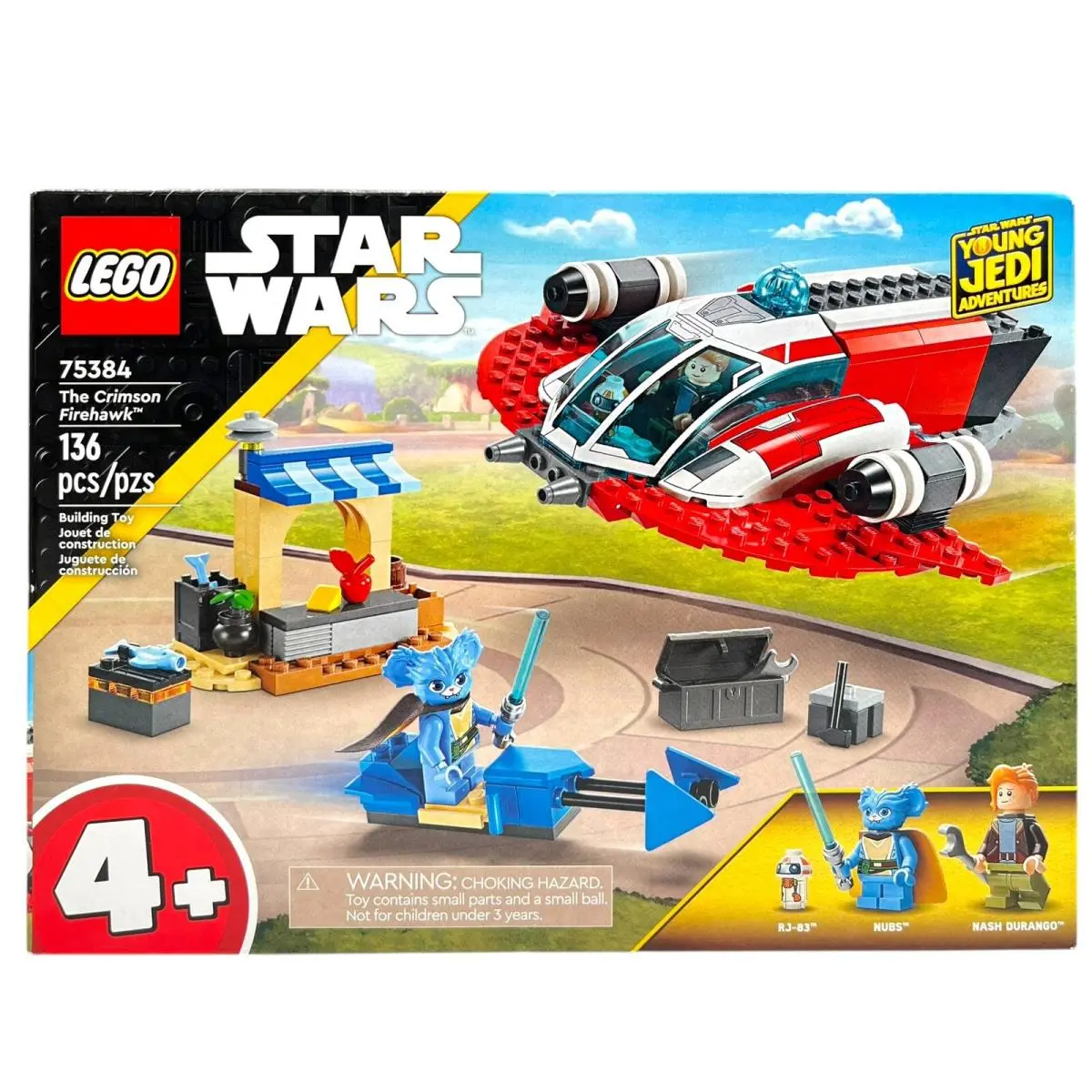 Lego Star Wars 75384 The Crimson Firehawk Ship Set – 4+ Kids Gift