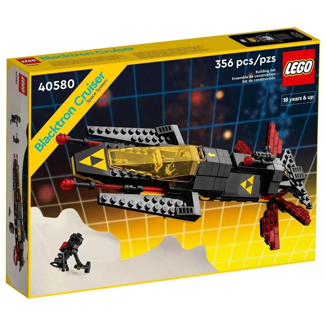 Lego Icons: Blacktron Cruiser 40580 Gwp - Rare Retired