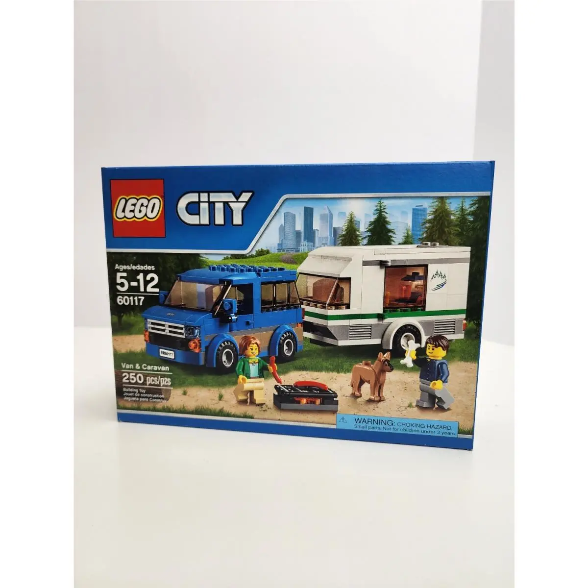 Lego 60117 Van Caravan Mib Retired
