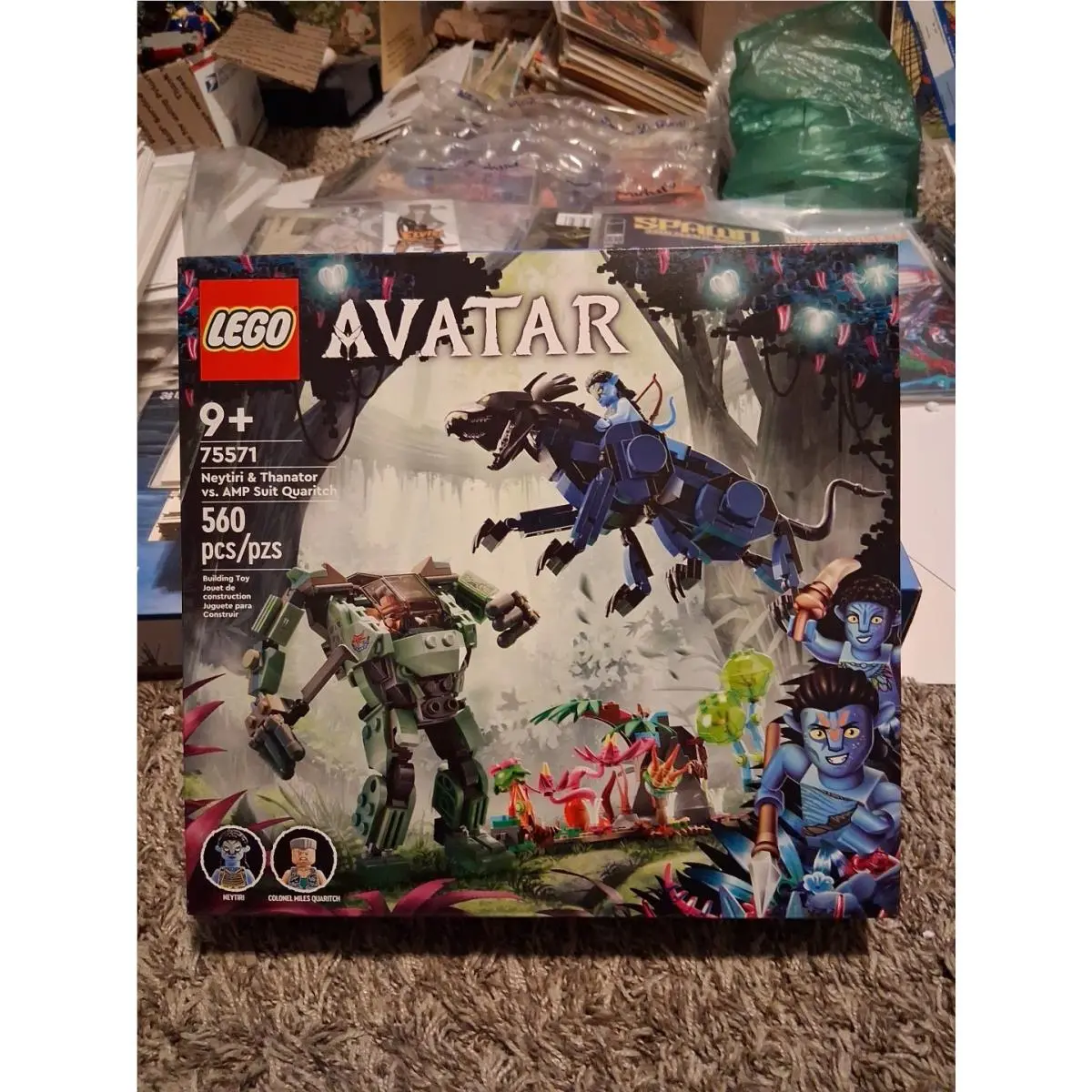 Lego 75571 Neytiri Thanator Vs Amp Suit Quaritch Box Figure Mile Quaritch