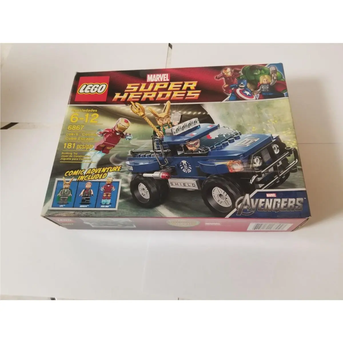 Lego Marvel Super Heroes: Loki`s Cosmic Cube Escape 6867