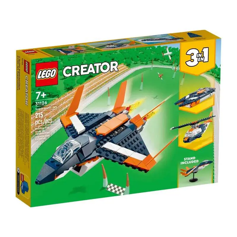 Lego Supersonic-jet 31126 Creator Minifigure Building Set