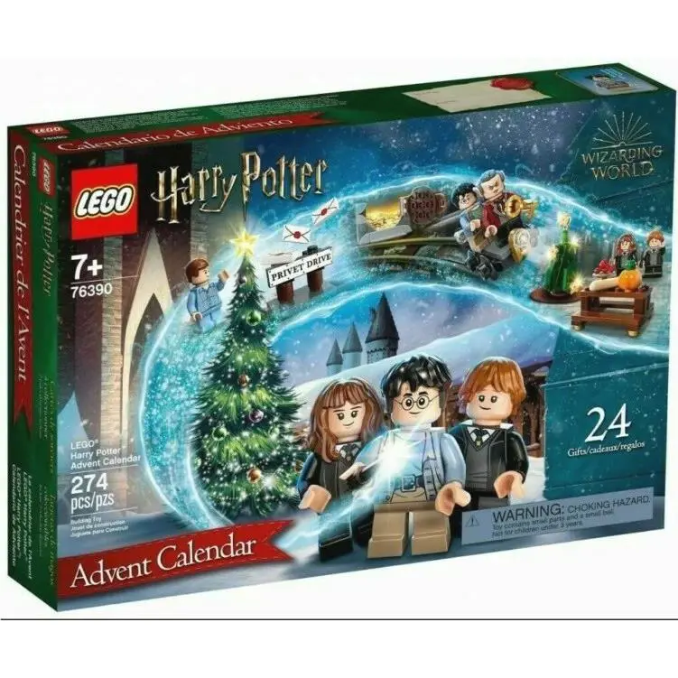 Lego 76390 Harry Potter Advent Calendar 2021 Building Kit 274 Pieces Christmas
