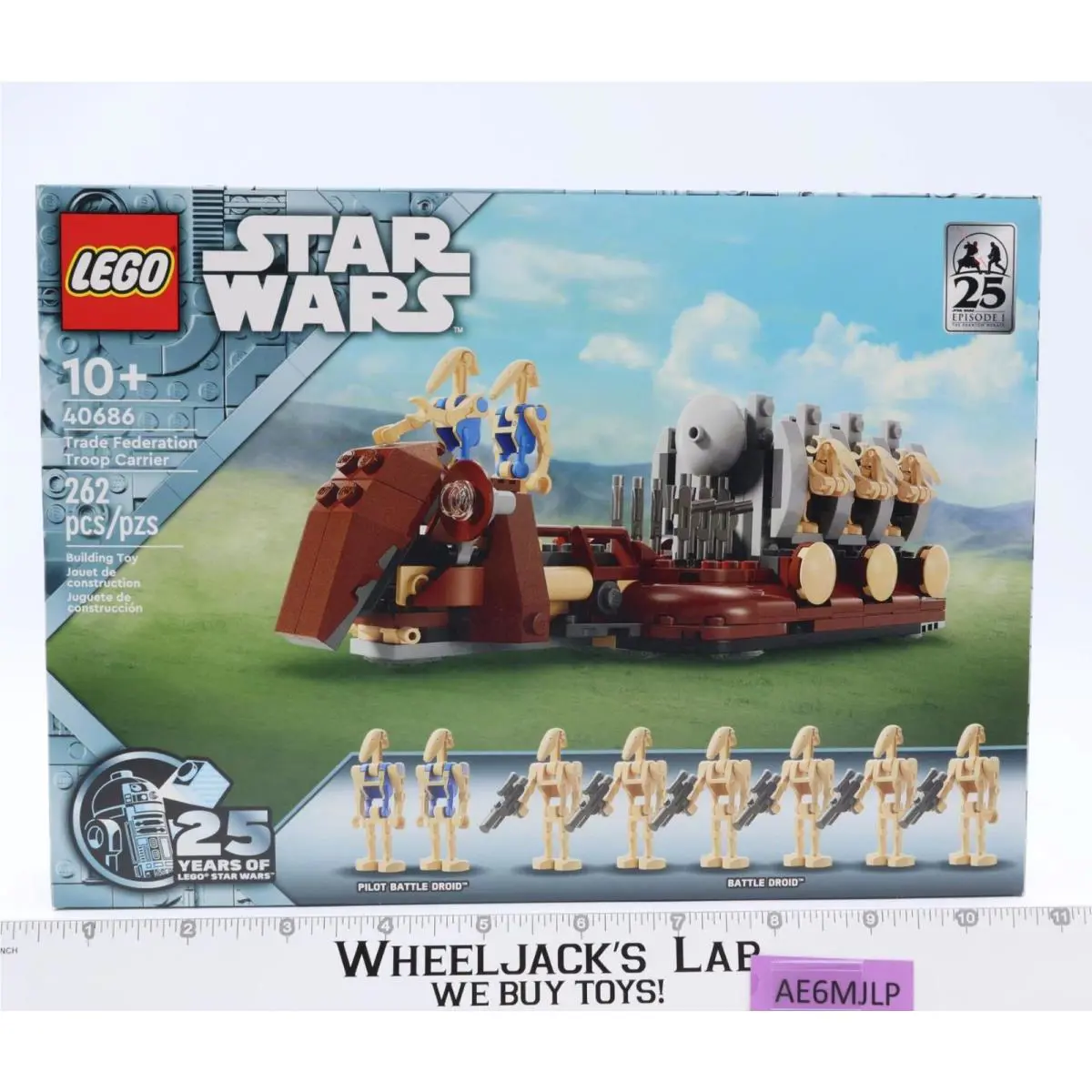 40686 Trade Federation Troop Carrier 25th Anniv 2024 Lego Star Wars