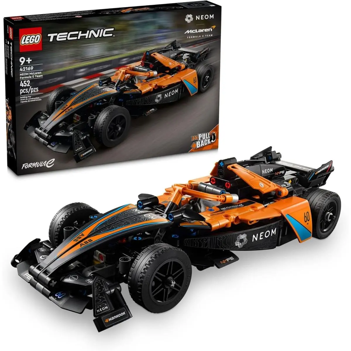Lego Technic: Neom Mclaren Formula E Race Car 42169