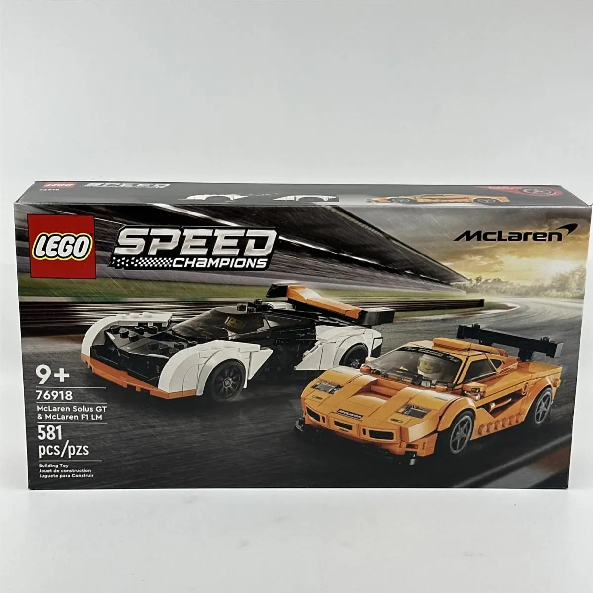 Lego 76918 Speed Champions: Mclaren Solus Gt Mclaren F1 LM - Nisb Retired