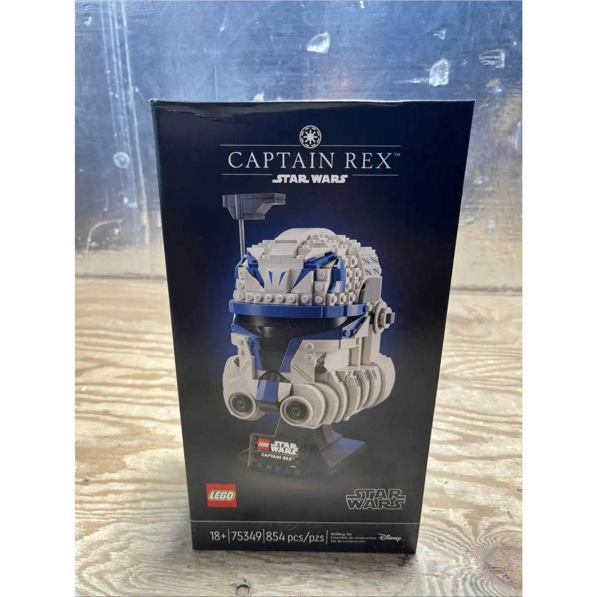 Lego Star Wars Captain Rex Helmet Collection 75349/ 854 Pcs