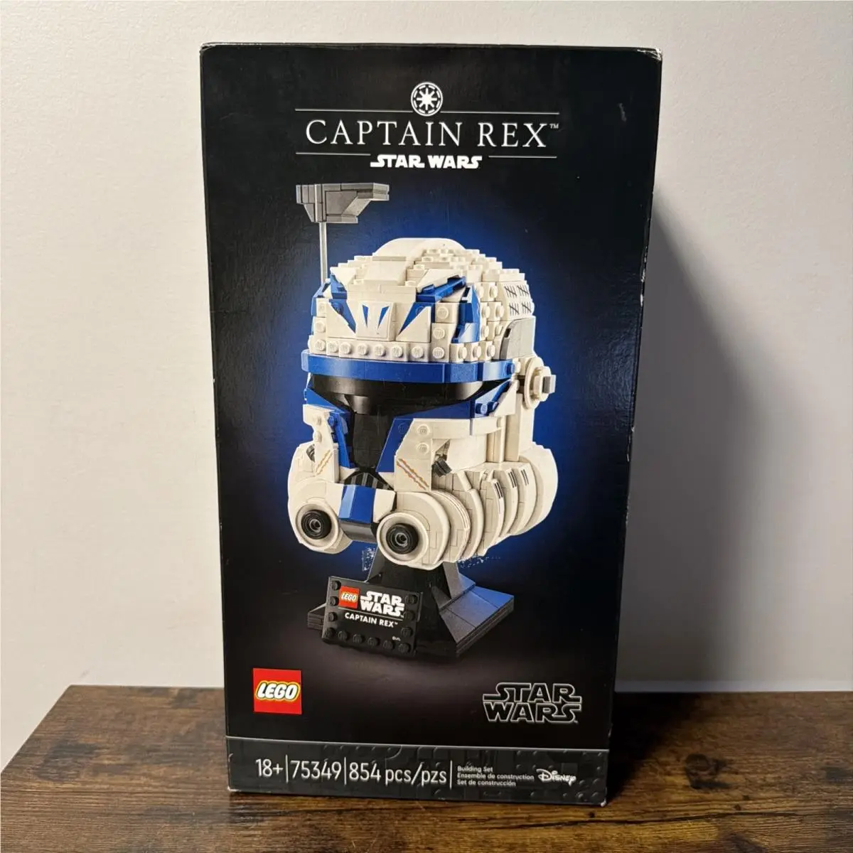 Lego Star Wars Captain Rex Helmet 75349 Building Set Box Wear
