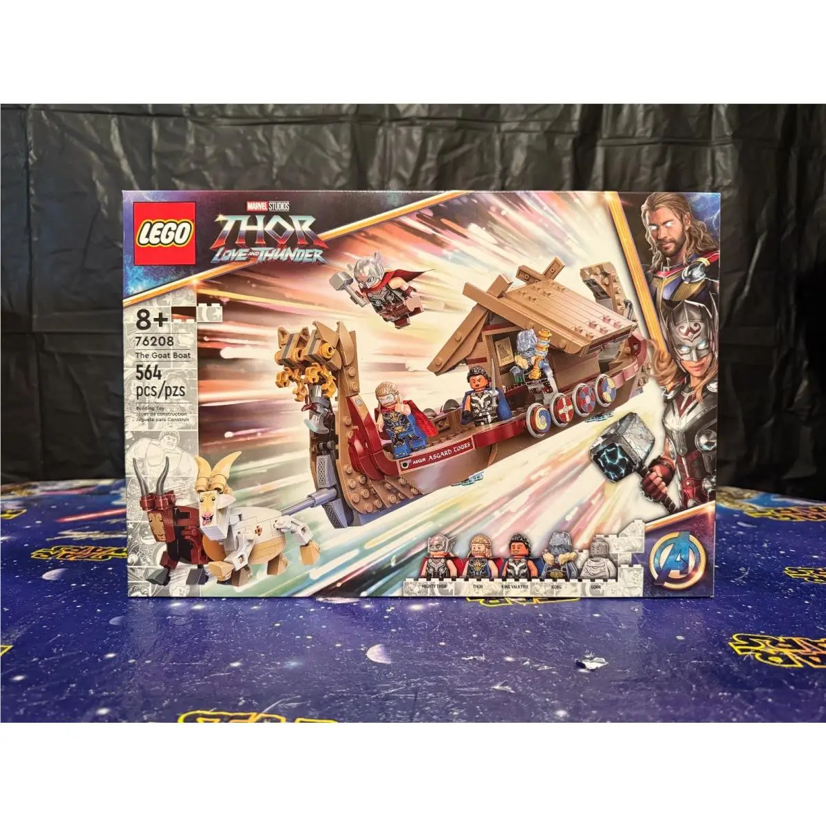 Lego -super Heroes: The Goat Boat 76208THOR Love and Thunder