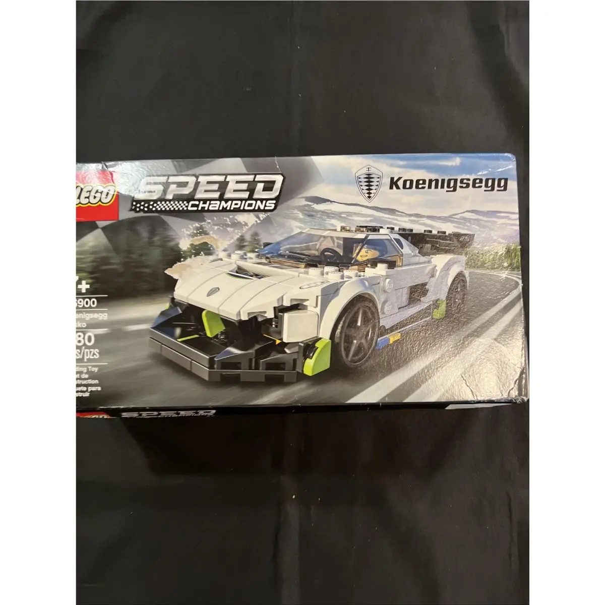 Lego Speed Champions 76900 Koenigsegg + Driver 280pcs Usa Release