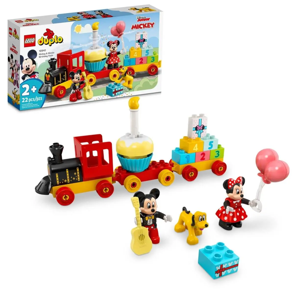 Lego Duplo Disney Mickey Minnie Mouse Birthday Train - Building Toys For