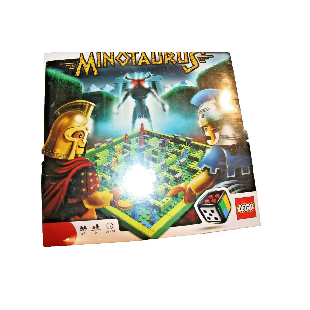 Lego Minotaurus Lego Game 3841 with Dice and Figures Item 4568196