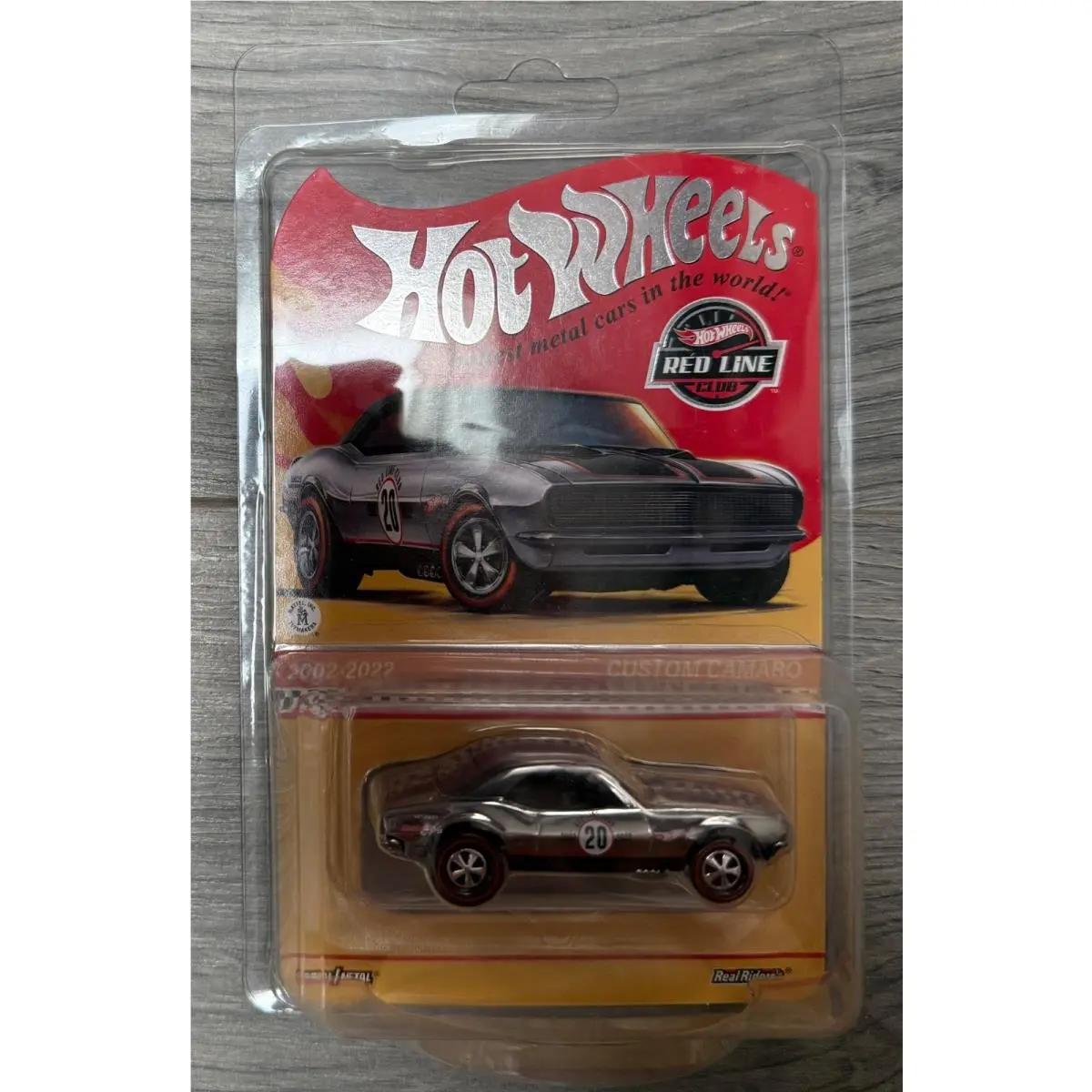 Hot Wheels Rlc 2002-2022 Custom Camaro