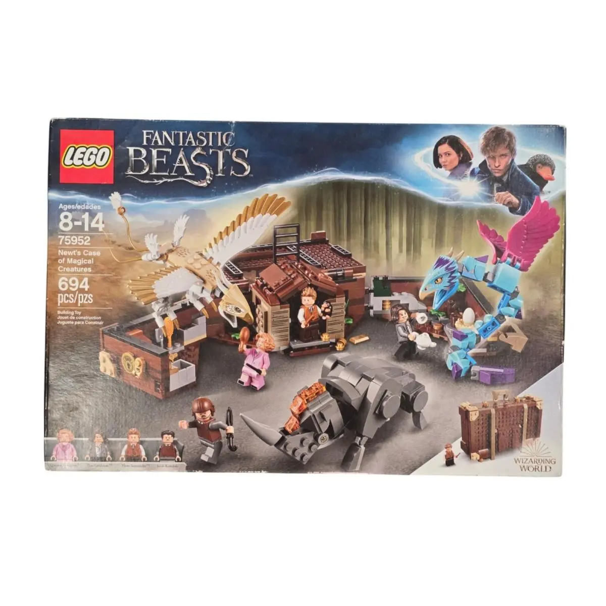 Lego Fantastic Beasts 75952 T`s Case of Magical Creatures Set Box