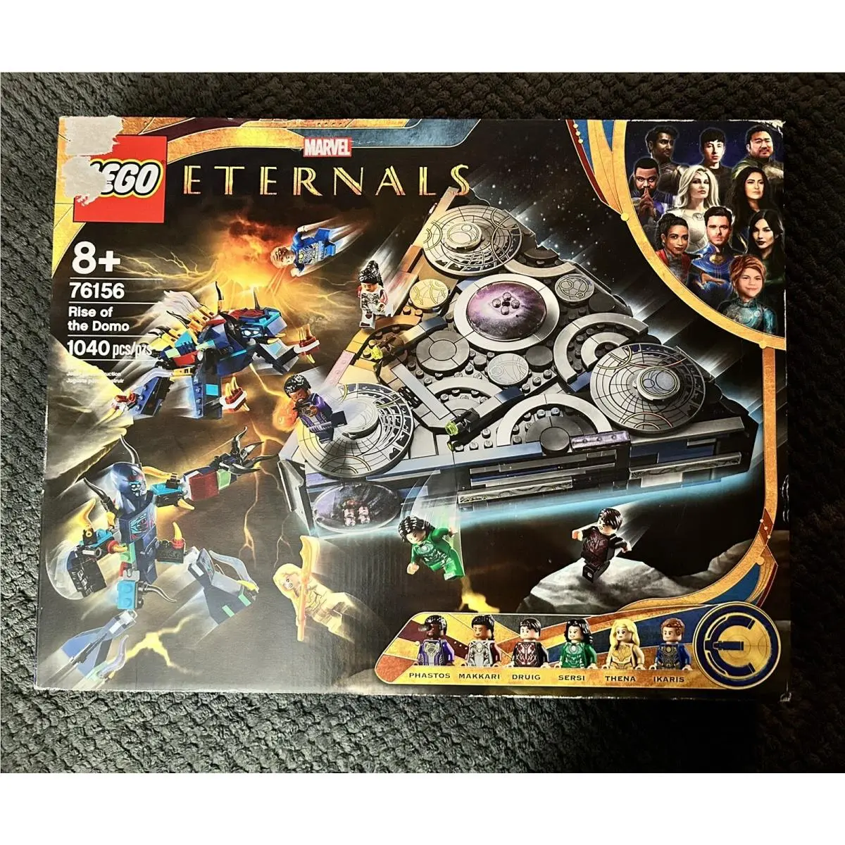 Lego Marvel Super Heroes Eternals: Rise of The Domo 76156 1040 Pieces