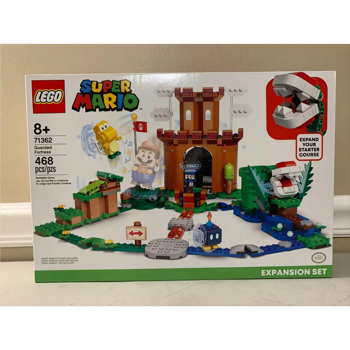 Lego Guarded Fortress Expansion Set Super Mario 71362