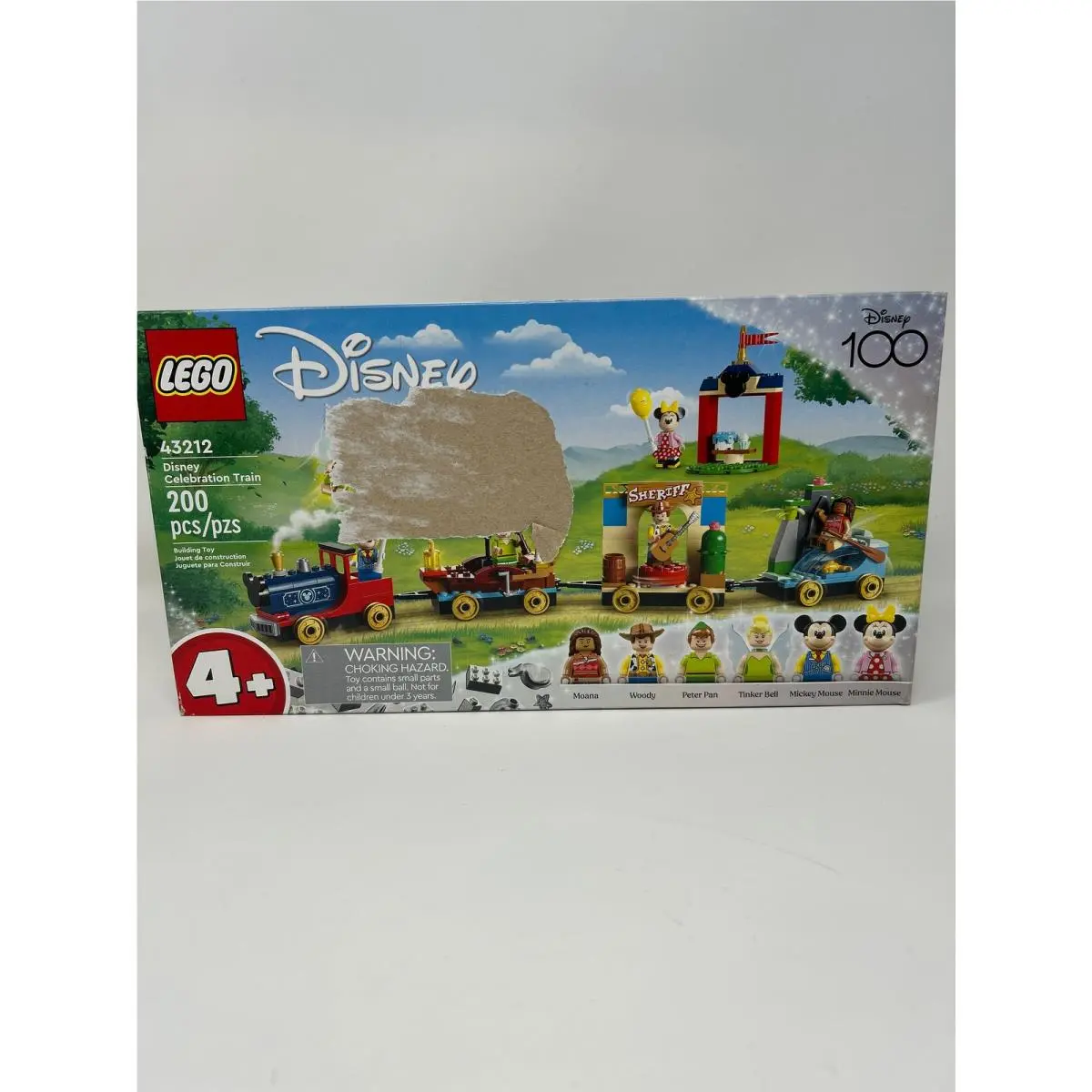 Lego 43212 Disney - Train Full of Fun with Vaiana Skinny Peter Pan and Bell M