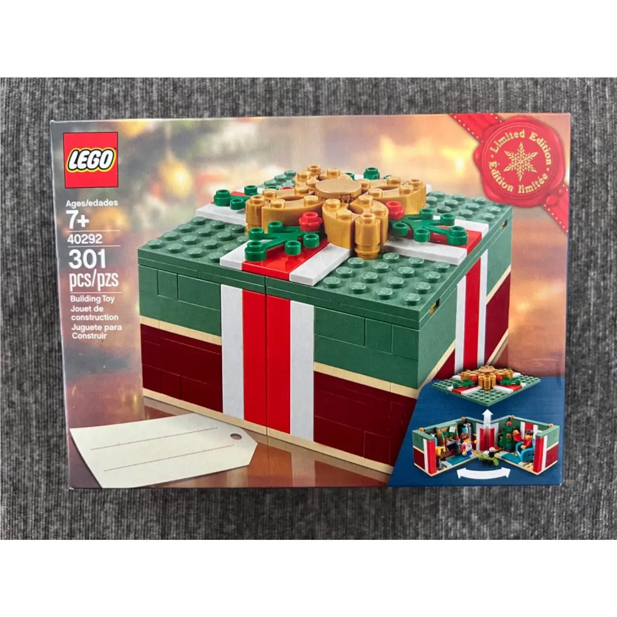 Lego Seasonal: Christmas Gift Box 40292 - Nisb