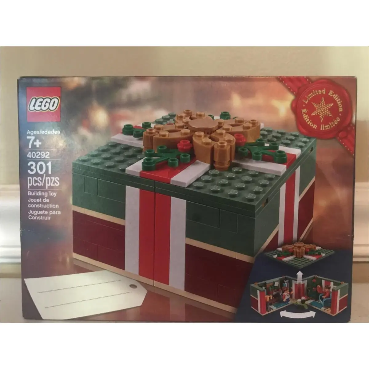 Lego Seasonal: Christmas Gift Box 40292 Factory Sealled