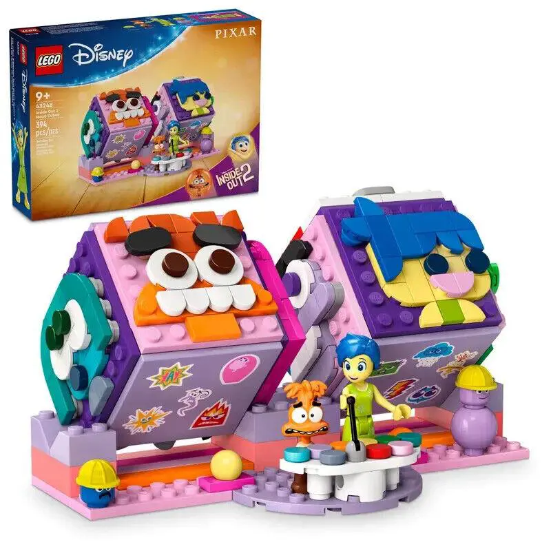 Lego Inside Out 2 Mood Cubes 43248 Disney Minifigure Building Set