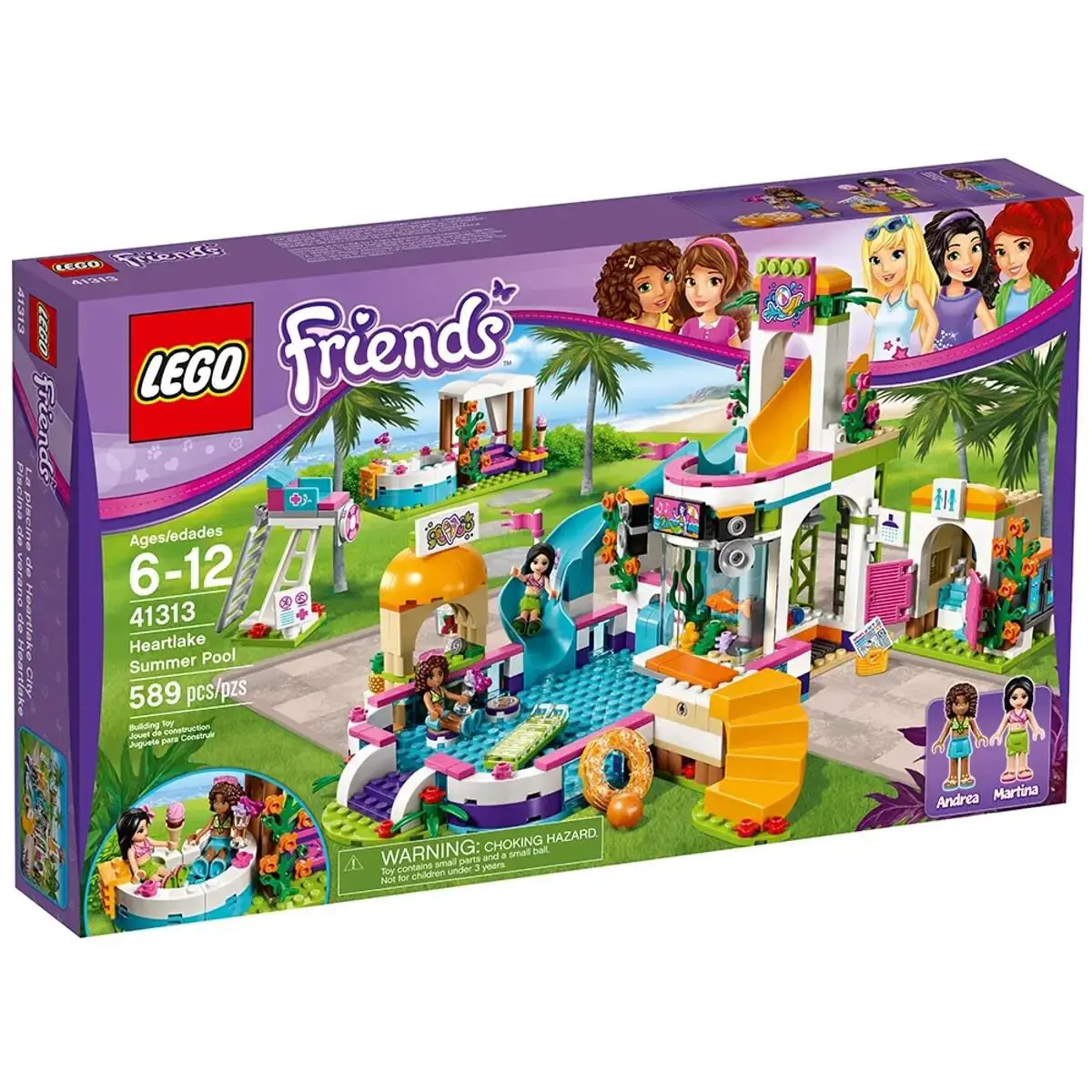 Lego 41313 Friends Heartlake Summer Pool 41313