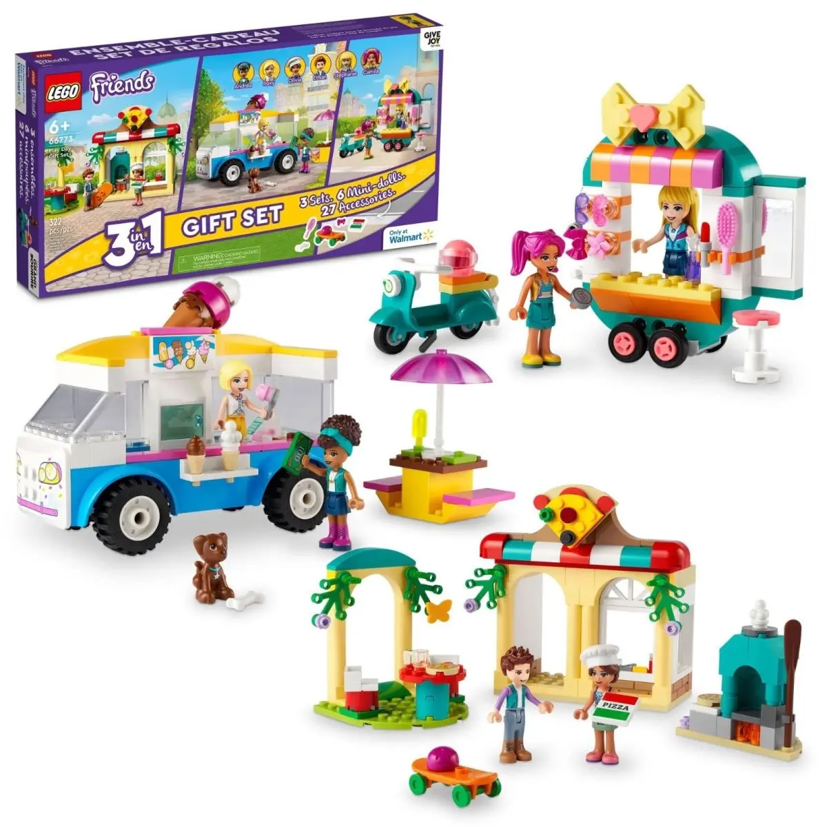 Lego Friends: Play Day Gift Set 3in1 Building Set 66773