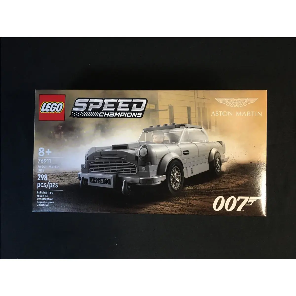 Lego 007 Aston Martin DB5 Set 76911 - 298 Pieces - Ages 8+ - Retired