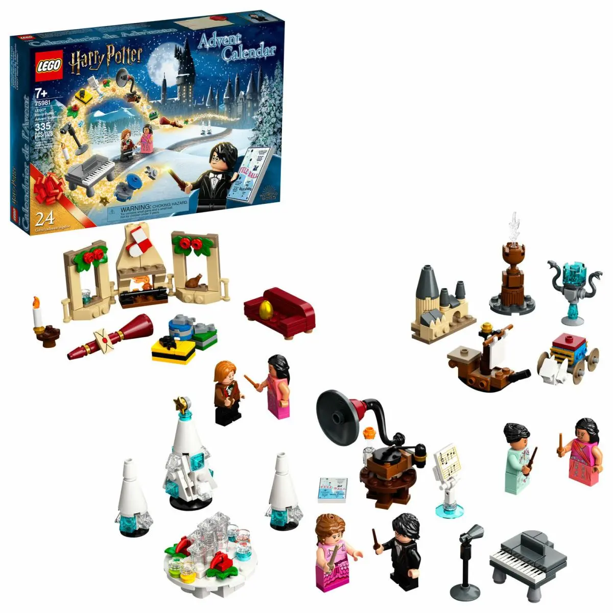 Lego 75981 Harry Potter Advent Calendar 335 Pieces