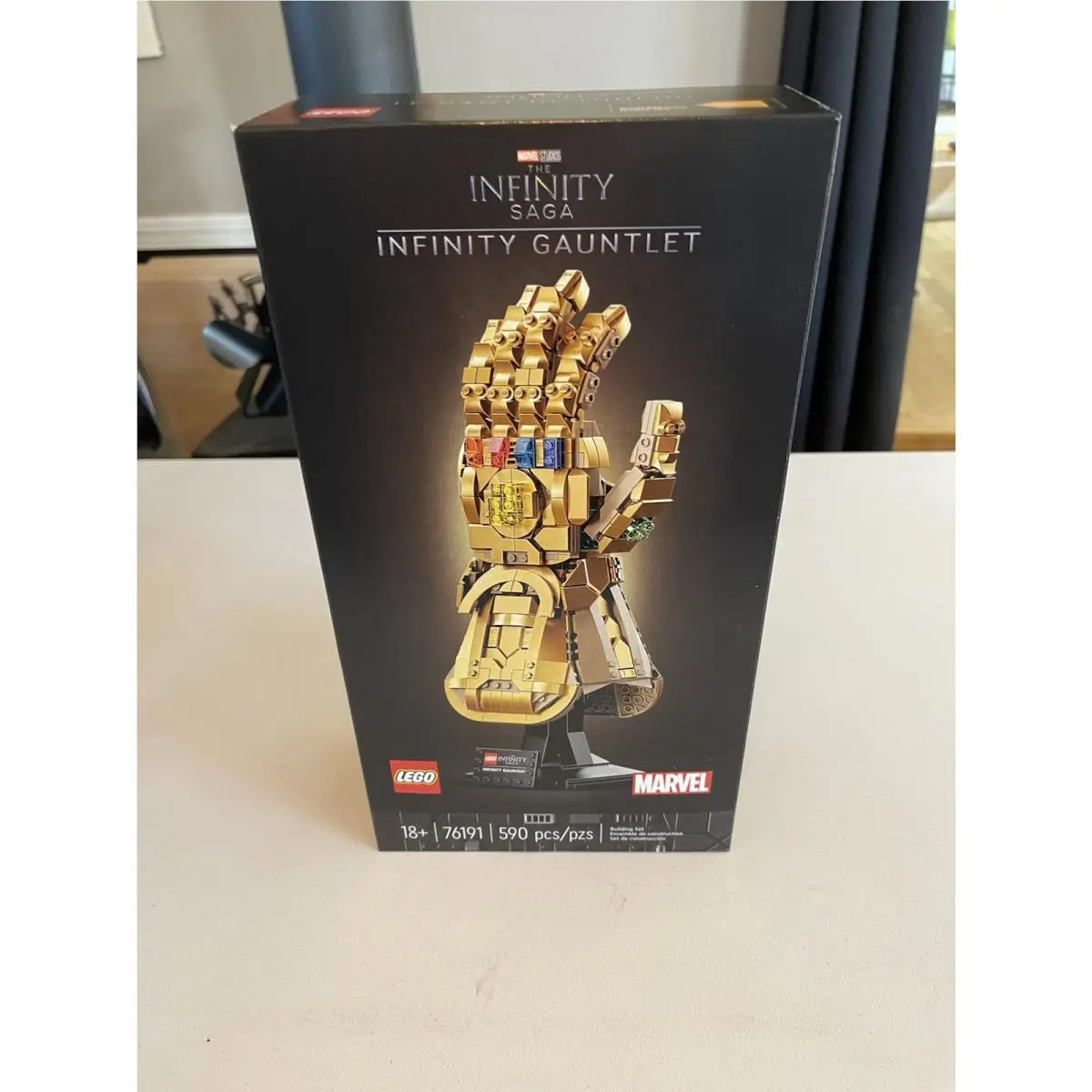 Lego Marvel Avengers Infinity Gauntlet 76191 w/ Thanos Minifig Retired