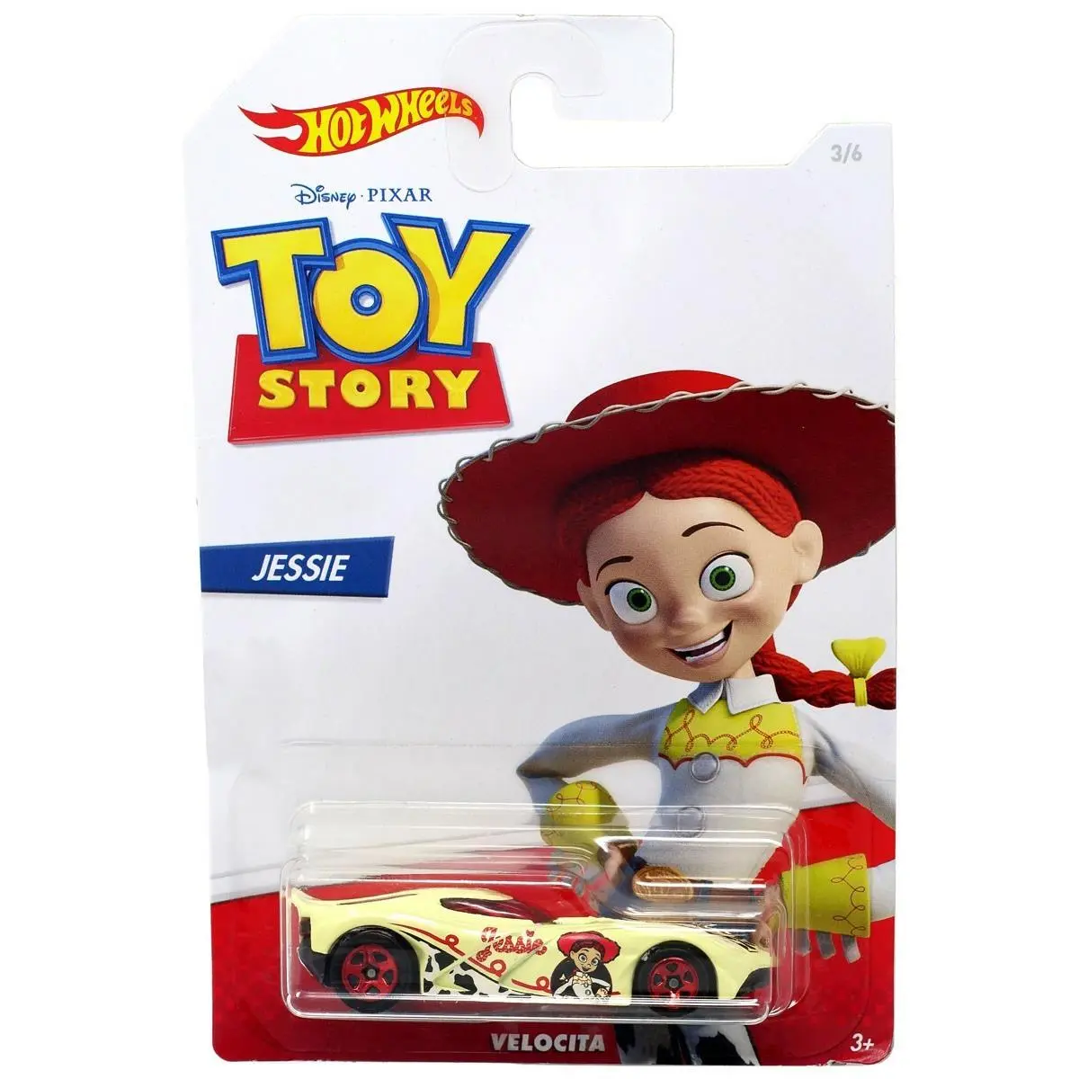 Toy Story Hot Wheels Velocita Diecast Car 3/6 Jessie