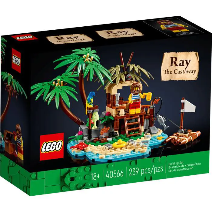 Lego Ideas Ray The Castaway 40566