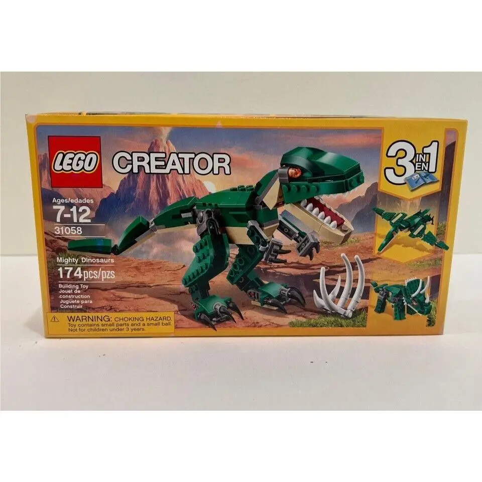 31058 Lego Creator Mighty Dinosaurs Building Toy