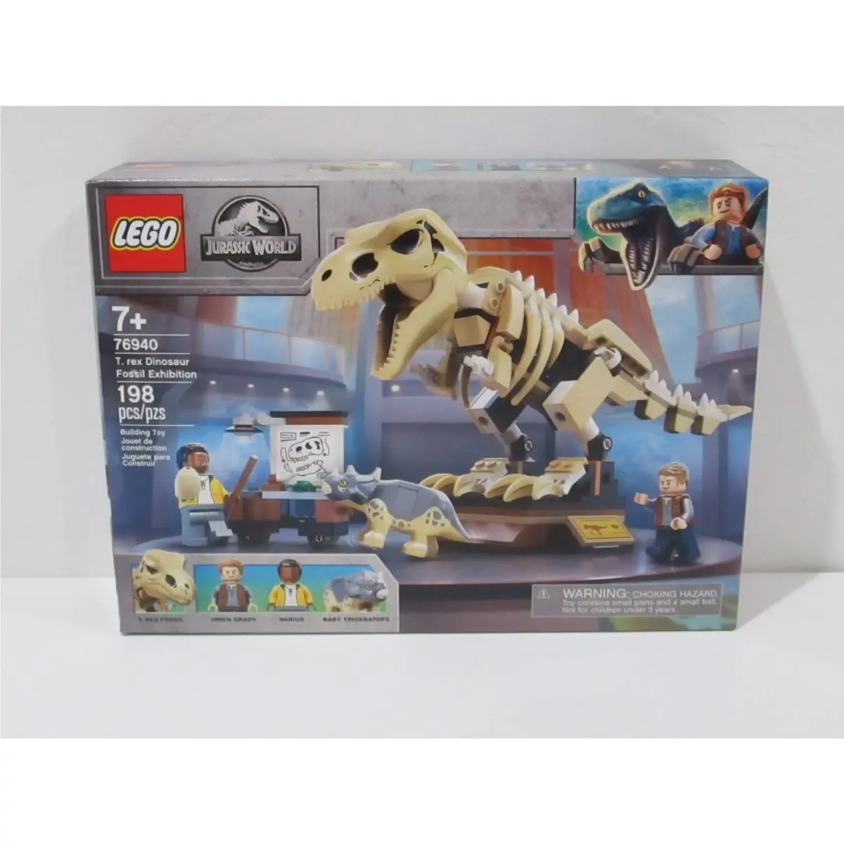 Lego Jurassic World Set 76940 T. Rex Dinosaur Fossil Exhibition