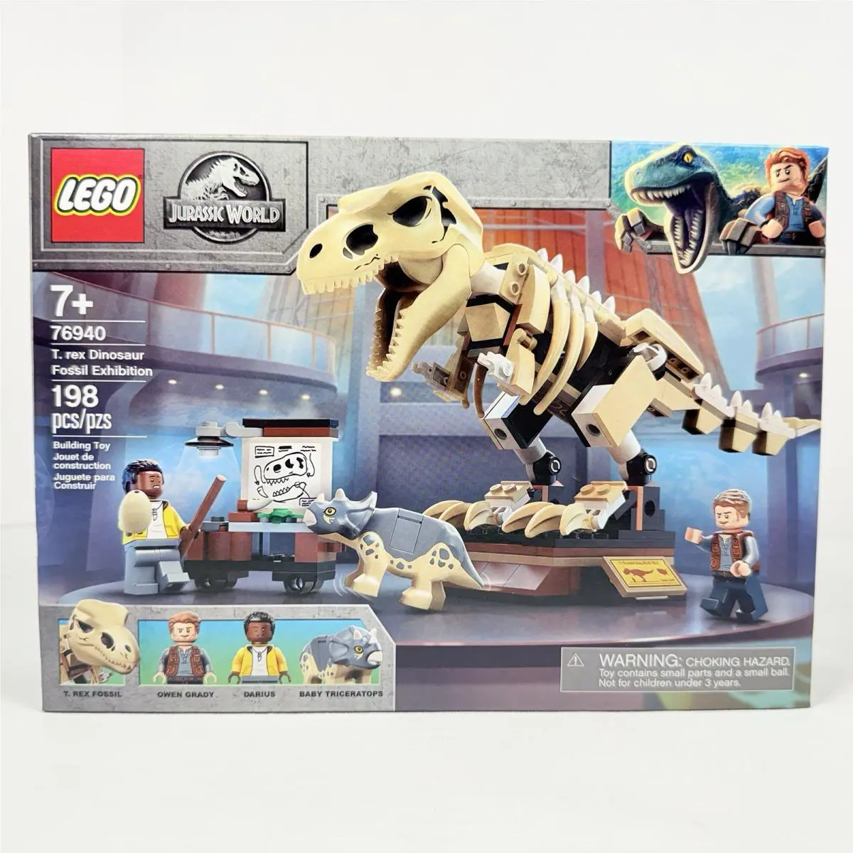 Lego 76940 Jurassic World: T. Rex Dinosaur Fossil Exhibition 2021