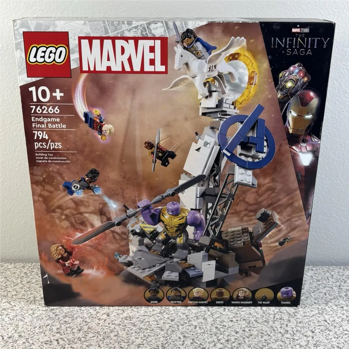 Lego Super Heroes Marvel Endgame Final Battle 76266 Retired Set