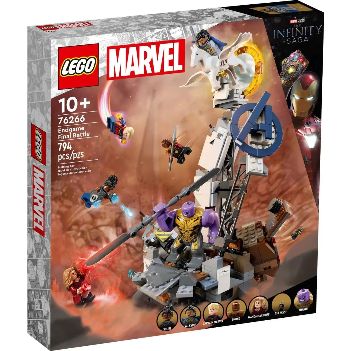 Lego Marvel Super Heroes 76266 Endgame Final Battle - Nisb Retired Rare