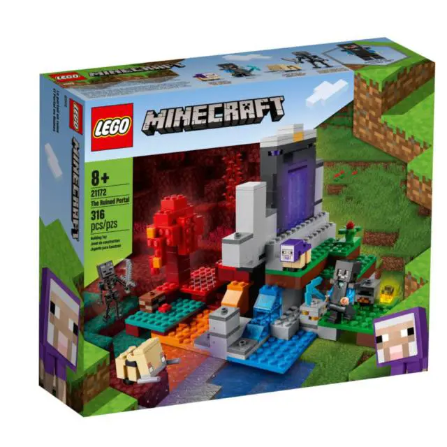 Lego Minecraft The Ruined Portal 21172