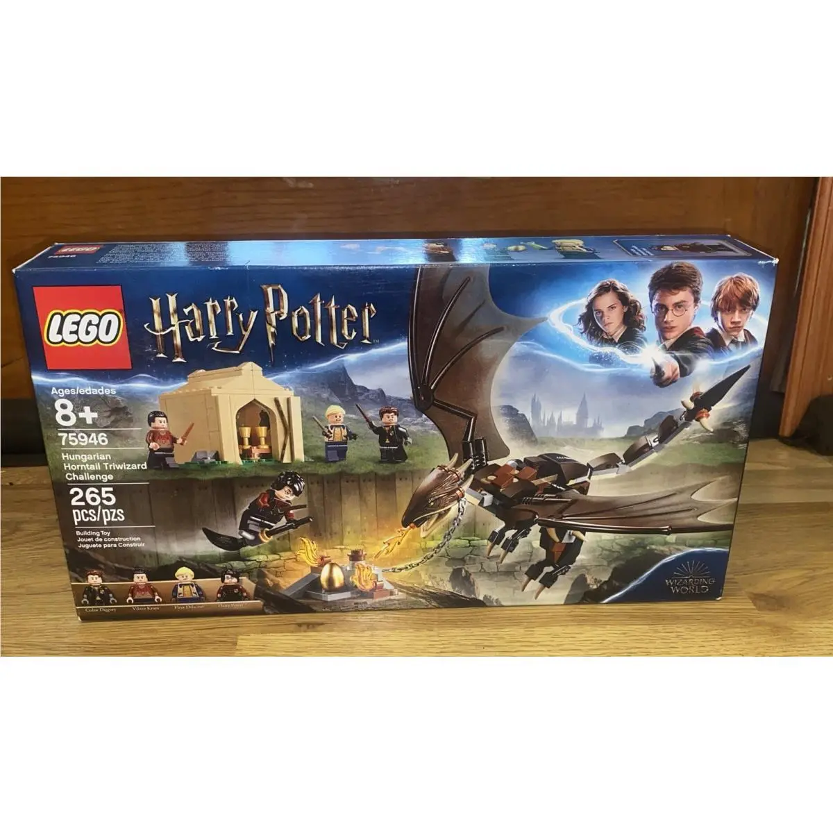 Lego Harry Potter Hungarian Horntail Triwizard Challenge 75946 Retired