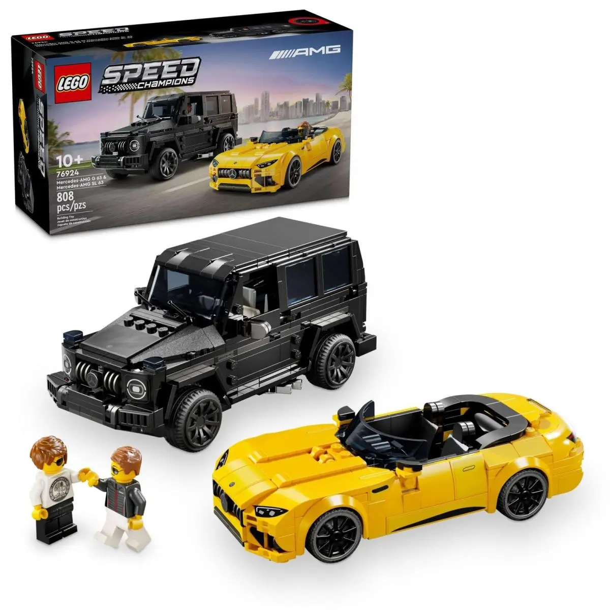 Lego Speed Champions Mercedes-amg G 63 Mercedes-amg SL 63 F1 Toy Car